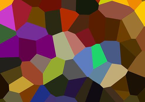 Abstract polygon background Abstract background composed of triangles illustration create a design. photo