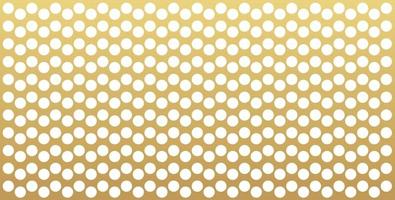 Gold polka dots pattern, colorful holiday background - vector abstract background