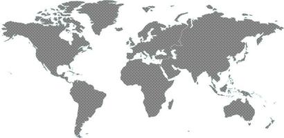 Ilustración de mapa 3d del mundo foto