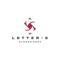 Letter S logo icon design template vector