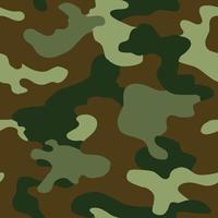 el camuflaje militar de textura repite el patrón vectorial sin costuras para tela, fondo, papel tapiz y otros. estampado de ropa clásica. patrón de camuflaje de vector transparente monocromo abstracto.