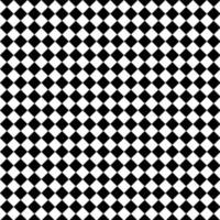 Black and white seamless geometric pattern.Checkered background.Diagonal texture.Rhombus or diamond wallpaper.Chess Tile.Floor or wall.Abstract or classic paper.Vector illustration. vector