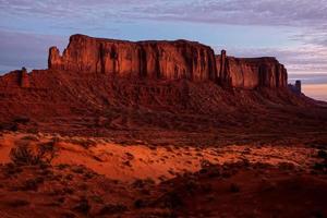 First Rays of the Sun Strike Elephant Rock photo