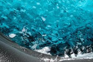 Crystal Ice Cave near Jokulsarlon photo