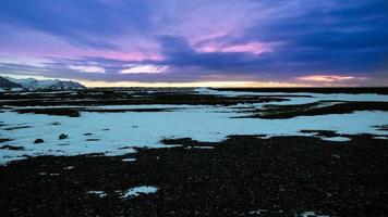 Dawn Breaking near Jokulsarlon photo