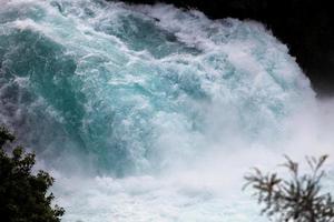 The raging torrent that is Huka Falls in New Zealand photo