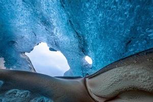 Crystal Ice Cave near Jokulsarlon photo