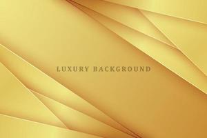 elegante fondo dorado de lujo con capa de superposición diagonal y brillo