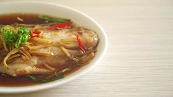 Steamed Fish with Soy Sauce - Asian food style video