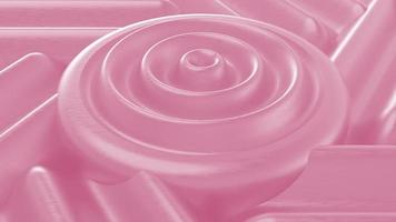 Illustration pink of textured drops in background in pattern 3d render photo