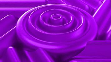 background purple 4k circular pattern metallic texture illustration 3d rendering photo