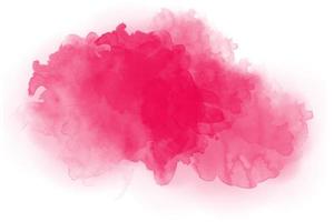 Bright pink rose abstract watercolor backgrounds. Color splash design element. photo