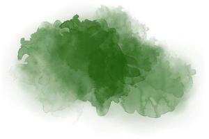 fondos de acuarela abstractos verdes. elemento de diseño de salpicaduras de color. foto