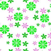 Colorful Floral Seamless Background Pattern photo