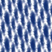 Batik tie dye shibori abstract watercolor seamless blue background and pattern photo
