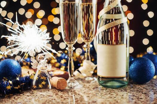 celebración de Año Nuevo foto