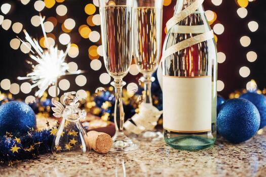 celebración de Año Nuevo foto