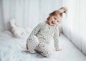 Child in pajama photo