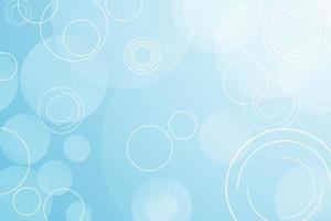 Blue gradient circle background vector