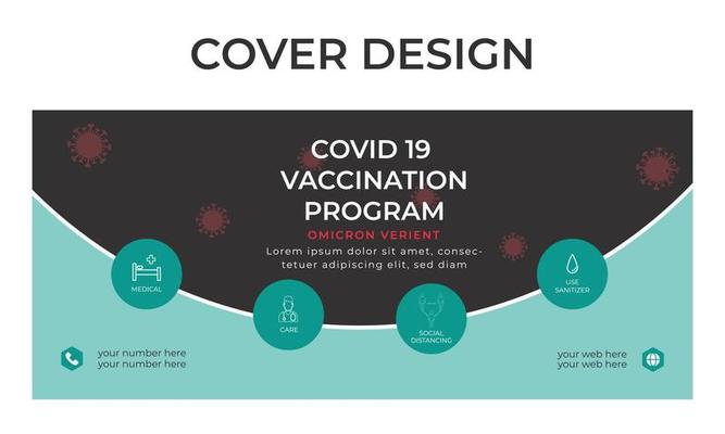 coronavirus oimcorwn safety social media post template in creative design