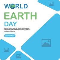 Print world earth day creative design download vector