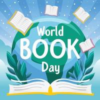 World Book Day Doodle Element Concept vector