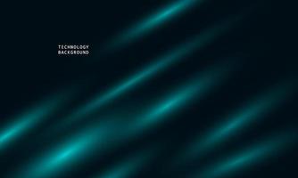 abstract wave technology background with blue light smooth and flow. vector