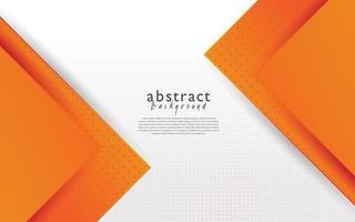 orange modern abstract background design vector