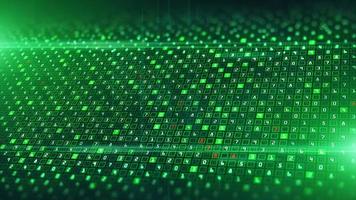 Technology network data connection, Digital data analysis and data binary coding, Digital cyberspace and network of cyber security background concept photo