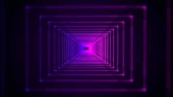 Blue and purple neon light spectrum futuristic hi-tech abstract background photo