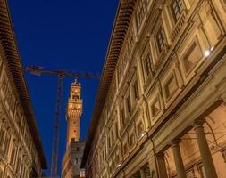 Piazza della Signoria is the central square of Florence, photo