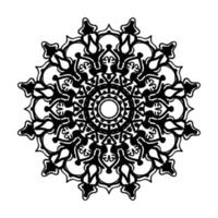 Hand drawn mandala. decoration in ethnic oriental  doodle ornament. vector