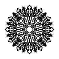 Hand drawn mandala. decoration in ethnic oriental  doodle ornament. vector