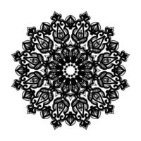 Hand drawn mandala. decoration in ethnic oriental  doodle ornament. vector