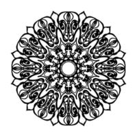 Hand drawn mandala. decoration in ethnic oriental  doodle ornament. vector