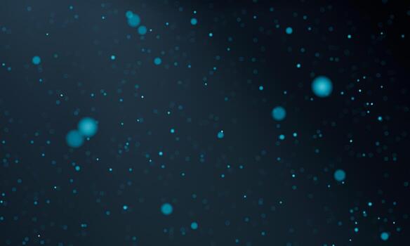 Blurred dust. Bokeh shape. Round. A beam of light shines from above. For use as Background or Wallpaper . 3D Rendering photo