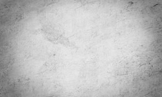 Black and white loft atmospheric concrete wall texture with Vignette  use for wallpaper or background. White plaster. photo