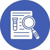 Research Paper Glyph Icon vector