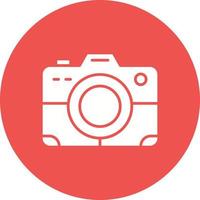 Camera Glyph Icon vector