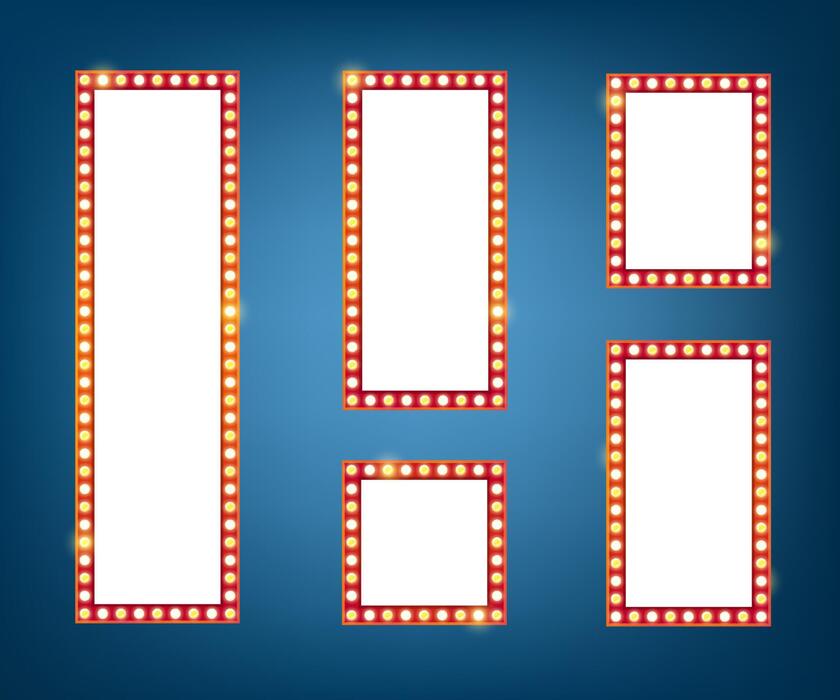 Marquee Sign Vector Art, Icons, and Graphics for Free Download