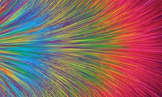 Colorful abstract background with light rays lines in motion vector