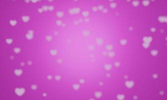 Abstract love pink heart gradient texture.Gradation color pink light Valentine's Day background. 3D Rendering. photo