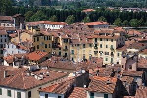 piazza dellanfiteatro desde arriba lucca toscana italia foto