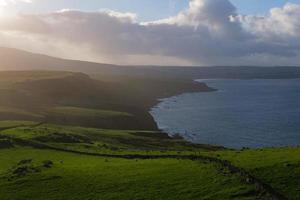 fairhead costa de irlanda del norte reino unido foto