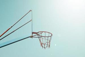 old street basket sports equipment photo