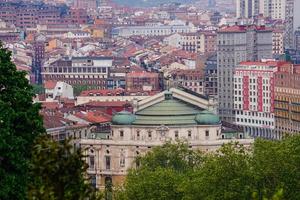 vista de la ciudad desde la ciudad de bilbao españa, destinos de viaje foto