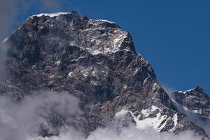 Monte rosa y capanna margherita alagna valsesia piamonte italia foto