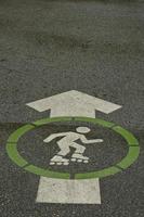 skate way road symbol photo