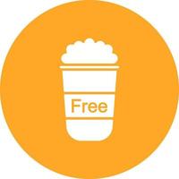 Free Food Glyph Icon vector