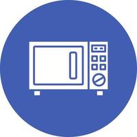 Microwave Oven Glyph Icon vector